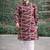 wine multicolour foil print cotton kurta pajama set for men | trendy ethnic outfit
