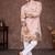 peach zari weaving rayon cotton kurta pajama set for men | festive & wedding wear