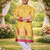 yellow dola silk foil print patola kurta pajama