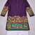purple dola silk foil print patola kurta pajama