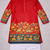 red color patola print dola silk kurta pajama set