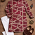 maroon color cotton kurta pajama set with multicolor foil print work