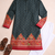 grey color patola print dola silk kurta pajama set