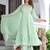 green rayon printed embroidered anarkali kurta pant set	