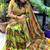 Digital print assami silk saree with jequared unstitched blouse and beautiful multicoloured thred work at pallu