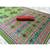 Digital print assami silk saree with jequared unstitched blouse and beautiful multicoloured thred work at pallu
