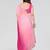 Rose pink georgette silk pading with embroidery work saree and embroidery work blouse