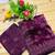 dark plum silk saree with 3mm sequins embroidery