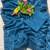blue silk saree with sequins embroidery work