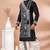 Black designer festive wear viscose kurta-pajama