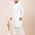 White designer festive wear viscose pathani-suits