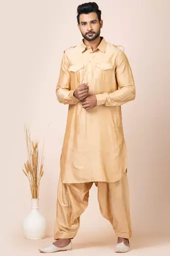 Chiku designer festive wear viscose pathani-suits