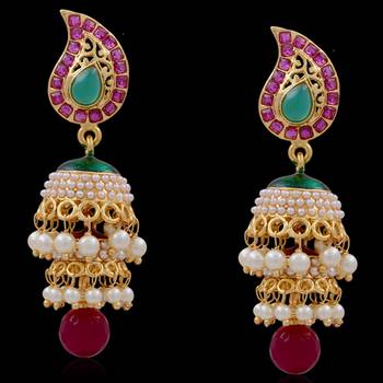 Beautiful Antique Pearls Jhumka 1