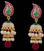 Beautiful Antique Pearls Jhumka