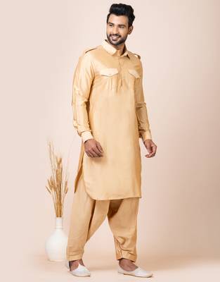 Chiku designer festive wear viscose pathani-suits 3