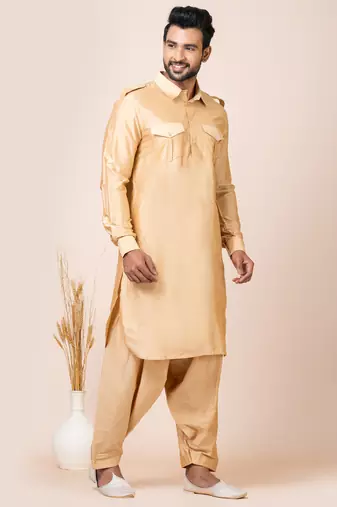 Chiku designer festive wear viscose pathani-suits