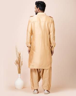 Chiku designer festive wear viscose pathani-suits 4