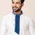 White designer festive wear viscose kurta-pajama