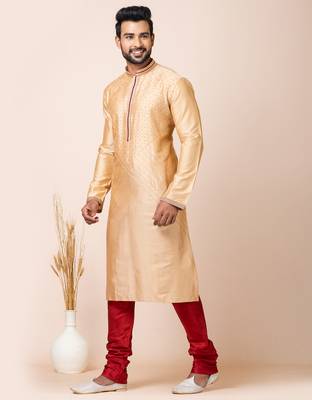 Chiku designer festive wear viscose kurta-pajama 2