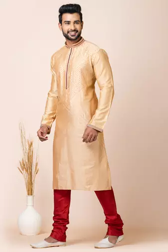 Chiku designer festive wear viscose kurta-pajama