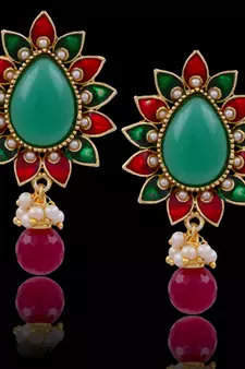 ANTIQUE GOLDEN BIG EAR TOPS