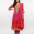 Pink art silk embroidered kurta sets