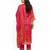Pink art silk embroidered kurta sets
