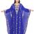Luxurious Blue Kaftan With Gold Work Stitched Dress