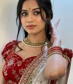 White Color Sequins And Dori Embroidery Real Mirror Work Georgette Saree