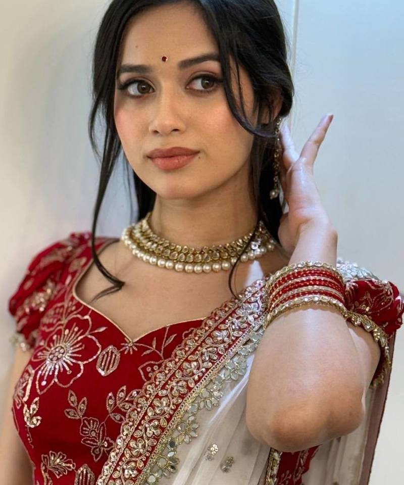 White Color Sequins And Dori Embroidery Real Mirror Work Georgette Saree