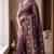 Dark Lavender Color Zari Weaving butti Work Cotton Saree