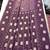 Dark Lavender Color Zari Weaving butti Work Cotton Saree
