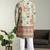 Men's stylish rayon silk sequins position embroidery kurta pant set