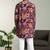 Men's stylish rayon silk sequins position embroidery kurta pant set