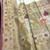 White Color  golden zari weaving and floral Jamdani motifs silk Saree