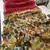 Red Color Printed floral pallu Work  Linen Cotton Saree