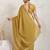 Yellow ikat  georgette ethnic causal wear saree with blouse