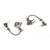 German silver kite quirky earcuffs
