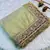 Cream Color Sequance and Dori Embroidery work Soft Twil net  Saree