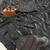 Black Color Diamond work Space Silk Saree