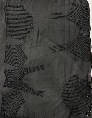 Black Color Diamond work Space Silk Saree 5