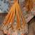 Fancy fabric party wear saree in mustard with embroidery work & crystal stone work