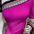 Georgette party wear saree in pink with embroidery work