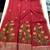 Maroon Color Jamdani weave  cotton Saree