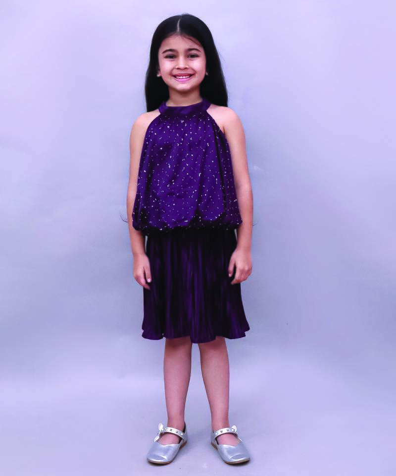 Wine purple woven polycotton co ord set