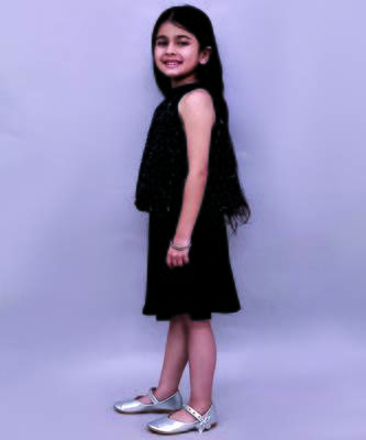 Black woven polycotton co ord set 3