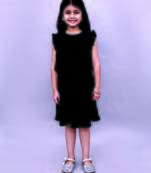 Black woven polycotton co ord set