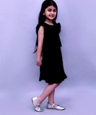 Black woven polycotton co ord set 2