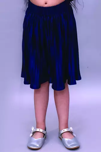 Navy blue woven polycotton co ord set