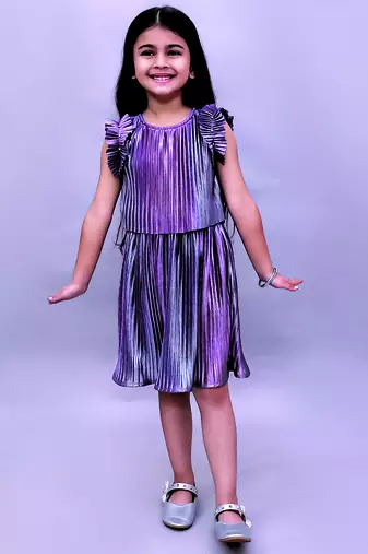 Mauve woven polycotton co ord set